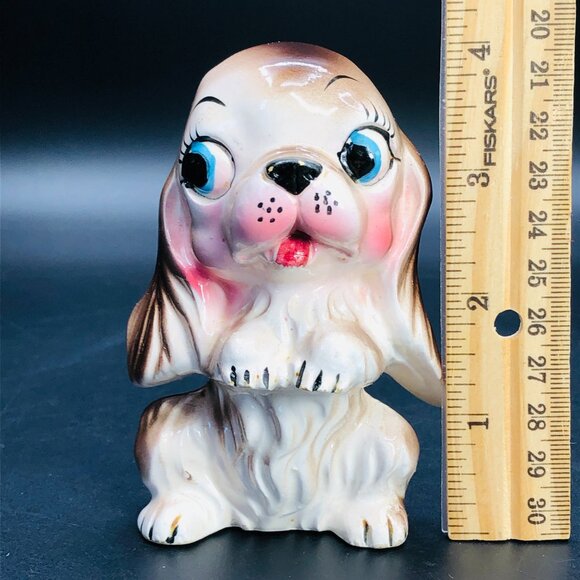 Vintage Bradley Japan Cocker Spaniel Puppy Dog Figurine Midcentury Kitsch Decor - Picture 9 of 11